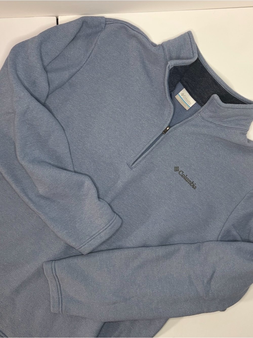 Columbia Men's Everblue Great Hart Mountain III Half Zip Pullover Sweater Size X